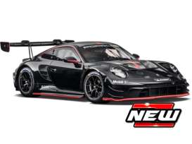 Porsche  - 911 2023 black/red - 1:24 - Bburago - 28048 - bura28048 | Toms Modelautos
