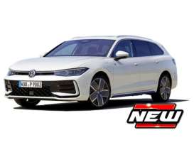 Volkswagen  - Passat Combi 2024 white - 1:43 - Bburago - 18-30431 - bura30431 | Toms Modelautos
