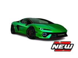 Lamborghini  - Temerario green - 1:43 - Bburago - 18-30428G - bura30428G | Toms Modelautos