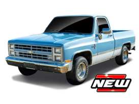 Chevrolet  - C10 1986 blue/white - 1:43 - Bburago - 18-30465 - bura30465 | Toms Modelautos