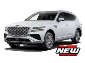 Genesis  - GV80 2025 white - 1:43 - Bburago - 18-30425 - bura30425 | Toms Modelautos