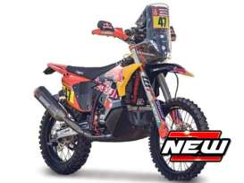 KTM  - 450 2024 blue/orange/yellow - 1:18 - Bburago - 51093B - bura51093B | Toms Modelautos
