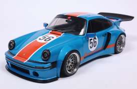 Porsche  - 911 2026 blue/orange - 1:18 - Solido - 1810504 - soli1810504 | Toms Modelautos