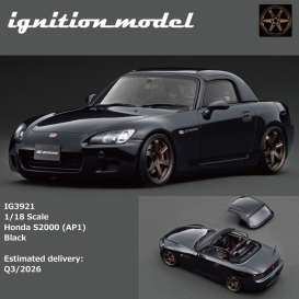 Honda  - S2000 black - 1:18 - Ignition - IG3921 - IG3921 | Toms Modelautos