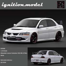 Mitsubishi  - Lancer Evo VIII white - 1:18 - Ignition - IG3836 - IG3836 | Toms Modelautos