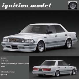 Toyota  - Crown white - 1:18 - Ignition - IG3734 - IG3734 | Toms Modelautos