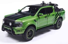 Ford  - Ranger Raptor 2024 green - 1:18 - Solido - 1813903 - soli1813903 | Toms Modelautos