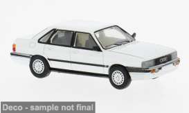 Audi  - 90 1984 white - 1:87 - Brekina - pcx871148 - PCX871148 | Toms Modelautos