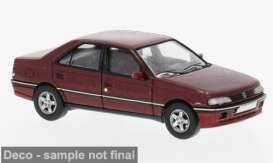 Peugeot  - 405 Mi 16 1987 red - 1:87 - Brekina - pcx870744 - PCX870744 | Toms Modelautos