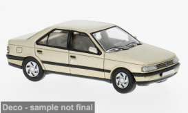 Peugeot  - 405 1987 beige - 1:87 - Brekina - pcx870745 - PCX870745 | Toms Modelautos