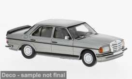 Mercedes Benz  - W123 1980 grey - 1:87 - Brekina - pcx871560 - PCX871560 | Toms Modelautos