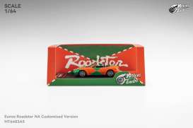 Mazda  - MX5 NA orange/green - 1:64 - Microturbo - MT6403A5 - MT6403A5 | Toms Modelautos