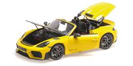 Porsche  - Spyder RS 2024 yellow - 1:18 - Minichamps - 110063132 - mc110063132 | Toms Modelautos