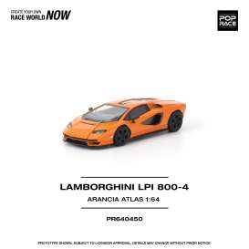 Lamborghini  - Countach LP1 800-4 orange - 1:64 - Pop Race Limited - PR640450 - PR640450 | Toms Modelautos