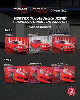 Toyota  - Aristo JZS161 red - 1:64 - Tarmac - T64G-081-RE - TC-T64G-081-RE | Toms Modelautos