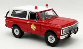 Chevrolet  - Blazer K/5 1972 red - 1:18 - Acme Diecast - 1807717 - acme1807717 | Toms Modelautos