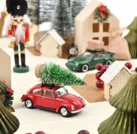 Volkswagen  - Beetle 1973 red - 1:43 - Norev - 841006 - nor841006 | Toms Modelautos