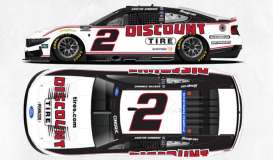 Ford  - Mustang 2026 white/red/black - 1:24 - Action Racing Collectibles - CX22622DCTAE - arcCX22622DCTAE | Toms Modelautos