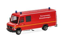 Mercedes Benz  - Vario red - 1:87 - Herpa - 099073 - herpa099073 | Toms Modelautos