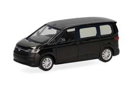 Volkswagen  - Multivan  black - 1:87 - Herpa - 099110 - herpa099110 | Toms Modelautos