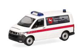 Volkswagen  - T6.1 white/red - 1:87 - Herpa - 099134 - herpa099134 | Toms Modelautos