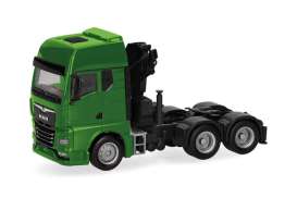 MAN  - TGX GX green - 1:87 - Herpa - H313100-004 - herpa313100-004 | Toms Modelautos
