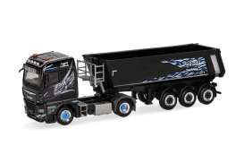 MAN  - TGX GM S 2004 black - 1:87 - Herpa - H319928 - herpa319928 | Toms Modelautos