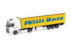 Daf  - XG 2024 white/yellow/blue - 1:87 - Herpa - H320290 - herpa320290 | Toms Modelautos