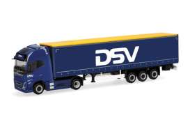 Volvo  - FH blue/white - 1:87 - Herpa - H320818 - herpa320818 | Toms Modelautos