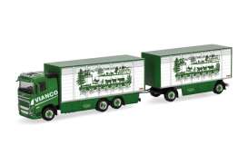 Volvo  - FH FD green/white - 1:87 - Herpa - H320832 - herpa320832 | Toms Modelautos