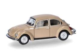 Volkswagen  - Kever 1303 beige - 1:87 - Herpa - H421096-003 - herpa421096-003 | Toms Modelautos
