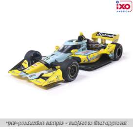 Dallara  - 2026 blue/yellow - 1:18 - IXO America - IND18045 - IND18045 | Toms Modelautos