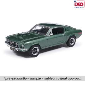 Ford  - Mustang 1986 green - 1:43 - IXO America - U43RDC012 - ixoU43RDC012 | Toms Modelautos