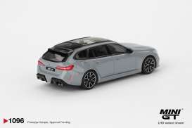 BMW  - M5 2025 grey - 1:64 - Mini GT - 01096L - MGT01096L | Toms Modelautos