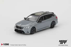 BMW  - M5 2025 grey - 1:64 - Mini GT - 01096BL - MGT01096BL | Toms Modelautos
