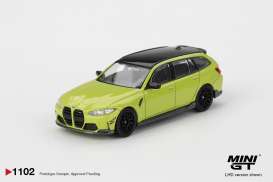 BMW  - M3 2025 Sao Paulo yellow - 1:64 - Mini GT - 01102BL - MGT01102BL | Toms Modelautos