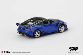 Nissan  - Fairlady Z 2024 blue - 1:64 - Mini GT - 01167BL - MGT01167BL | Toms Modelautos