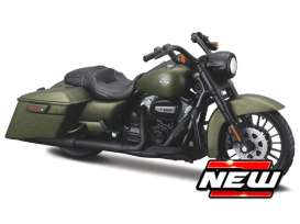 Harley Davidson  - Roas King Special 2022 green/black - 1:18 - Maisto - 22941 - mai22941 | Toms Modelautos
