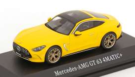 Mercedes Benz AMG - GT63 2023 yellow - 1:43 - iScale - iscale430000002053 - iscale430000002053 | Toms Modelautos