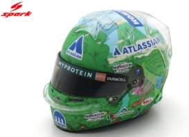Helmet  - Alexander Albon 2025 green - 1:5 - Spark - 5HF226 - spa5HF226 | Toms Modelautos