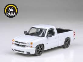 Chevrolet  - Silverado Single Cab 2006 summith white - 1:64 - Para64 - 55834 - PB55834 | Toms Modelautos