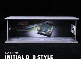 diorama Accessoires - Intial D  -B various - 1:64 - Black Box Diorama - MO914912 - MO914912 | Toms Modelautos