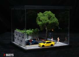 diorama Accessoires - Street-15 various - 1:64 - Black Box Diorama - MO960215 - MO960215 | Toms Modelautos