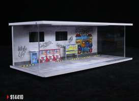 diorama Accessoires - Graffiti with light various - 1:64 - Black Box Diorama - MO914410 - MO914410 | Toms Modelautos