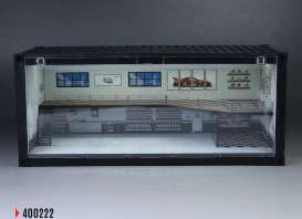 diorama Accessoires - Workshop container K  various - 1:64 - Black Box Diorama - MO400222 - MO400222 | Toms Modelautos