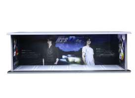 diorama Accessoires - Initial D parking lot -A various - 1:64 - Black Box Diorama - MO914921 - MO914921 | Toms Modelautos