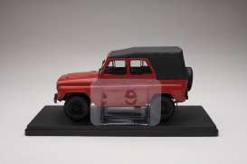 UAZ  - 469B 1972 red - 1:24 - Magazine Models - UAZ - mag24UAZ | Toms Modelautos