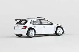 Skoda  - Fabia III FL 2019 white - 1:43 - Abrex - 143XAB-606E - ab143XAB-606E | Toms Modelautos
