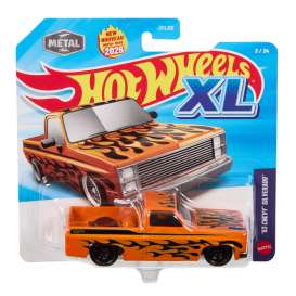 Chevrolet  - Silverado 1983 orange - 1:64 - Hotwheels - JKL06 - hwmvJKL06 | Toms Modelautos