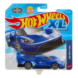 Ford  - GT 2016 blue - 1:43 - Hotwheels - JLJ48 - hwmvJLJ48 | Toms Modelautos